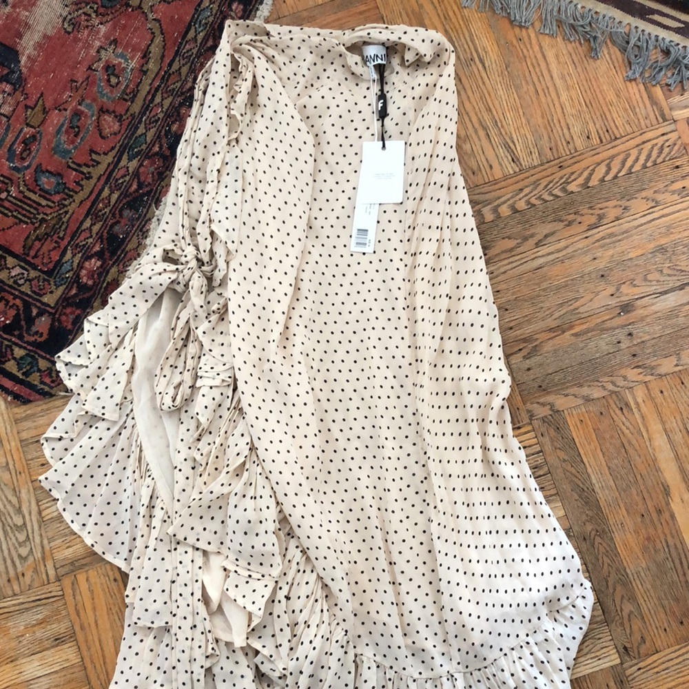 Ganni wrap skirt